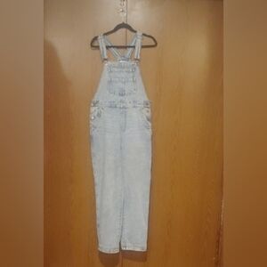 Celebrity Pink Light Blue Denim Overalls - Women's Bib Jumpsuit